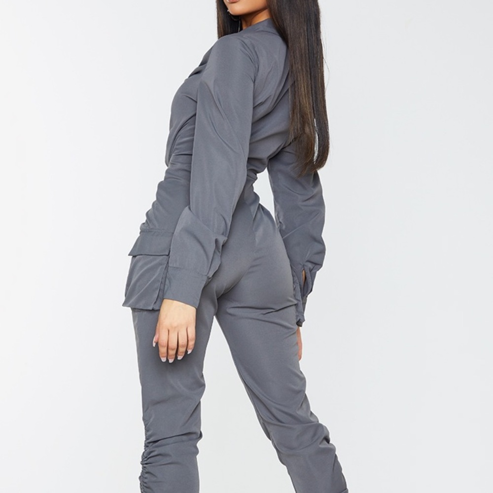 GREY CUSTODIAN JUMPSUIT